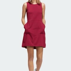 Adidas Ladies Go-To Dress - Red
